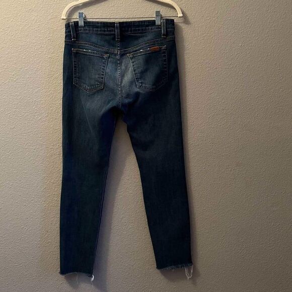 Joe's Jeans Mid-rise Skinny  Raw Hem Stretch  Size 27W - Picture 3 of 13